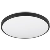  Črna/bela LED stropna svetilka ø 38 cm Loody | Shoptok.si