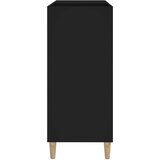 Ormarić za ploče crni 84,5 x 38 x 89 cm od konstruiranog drva | shoptok.hr