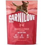 Carnilove Dog Active Adult, briketi - divjačina, jelen in divja svinja 1,5 kg | Shoptok.si