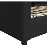  Dnevni krevet crni 80 x 200 cm od tkanine | Eponuda.com