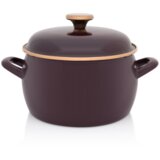 Metalac duboka šerpa Bordo amor 20cm/4,2lit | ePonuda.com