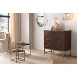 MID.YOU KOMODA, zlate barve, barva oreha | Shoptok.si