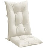  Jastuci za stolice 6 kom prošarano krem 120x50x7cm tkanina | shoptok.hr