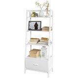 SoBuy regal z lestvijo v beli barvi v skandinavskem slogu, (20815089) Cene