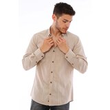 Dewberry G721 MEN'S SHIRT-BEIGE | shoptok.hr