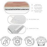 Mila Home Oker rumena/prašno rožnata pralna preproga 160x230 cm Strawberry Creamsicle – | Shoptok.si