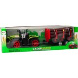 Farm Tractor With Wood Trailer 9 Bali Trees Green Drive | shoptok.hr