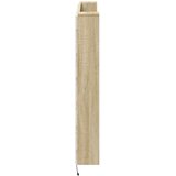  Krevetna ploča s LED-om s policom Sonoma 140 x 16,5 x 103,5 cm | shoptok.hr