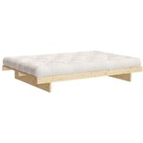 Karup Design Postelja iz masivnega bora z letvenim dnom 120x200 cm v naravni barvi Kanso – | Shoptok.si