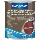 SWINGCOLOR Lak za drveni pod (Crvene boje, 750 ml, Svilenkasti mat, Na bazi akrilata) Cijene