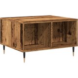 Maison Chic Klubska mizica - kavna mizica - Nizka mizica starinski les 60x50x36,5 cm inženirski les, (21752575) Cene