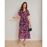 Resti Women's pleated floral midi dress | Shoptok.si