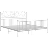  Okvir za krevet bijeli metalni 180 x 200 cm | Eponuda.com