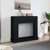 vidaXL Okvir za kamin crni 100 x 30 x 87,5 cm od konstruiranog drva | shoptok.hr