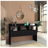 vidaXL Komoda crna 105 x 30 x 70 cm od iverice Cijene