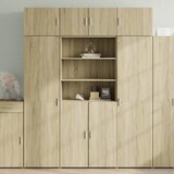 vidaXL Ormarić za pohranu boja hrasta sonome 80 x 42,5 x 225 cm drveni | shoptok.hr
