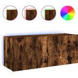  Zidni TV ormarić s LED svjetlima boja hrasta 100 x 35 x 41 cm | Eponuda.com