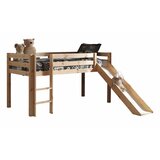 Vipack Dvignjena otroška postelja iz borovega lesa 90x200 cm PINO - Vipack Cene
