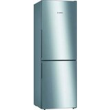 Bosch Serie 4 KGV33VLEA fridge-freezer Freestanding 289 L E Stainless steel | shoptok.hr