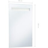  Kupaonsko LED zidno ogledalo 60 x 100 cm | shoptok.hr