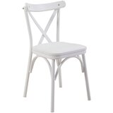 Kalune Design Bijela blagovaonska stolica Oliver Sandalyer – Cijene