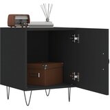  Noćni ormarići 2 kom crni 40 x 40 x 50 cm od konstruiranog drva | shoptok.hr