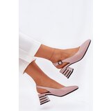 VINCEZA Womens Heeled Sandals With Pointed Toes | shoptok.hr