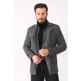 Dewberry K7542 MEN'S COAT-DOTTED BLACK | shoptok.hr