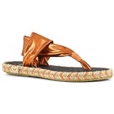Nalho Sandali & Odprti čevlji ORA GANIKA SANDAL METALLIC W Oranžna Cene