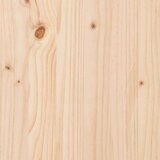 vidaXL Drsna vrata Rjava 100 x 208 cm Trdna borovina | Shoptok.si