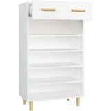 vidaXL omarica za čevlje bela 60x35x105 cm konstruiran les | Shoptok.si
