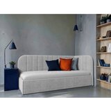 MID.YOU OBLAZINJENA POSTELJA 90 cm x 200 cm , les, tekstil, leseni material siva | Shoptok.si
