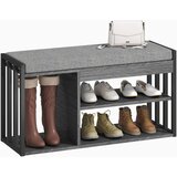HOMCOM klop za čevlje iverna plošča 86D x 30Š x 45,4V cm sivo, (5000235466) | Shoptok.si