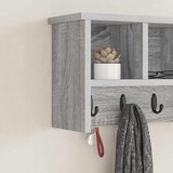  Vješalica za kapute na zidu Zidne Siva Sonoma 50 x 16 x 26 cm | shoptok.hr