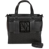 Armani Exchange MEDIUM TOTE - WOMAN'S BIG TOTE Crna Cijene