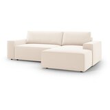 Micadoni Bež sklopiva kutna garnitura od bouclé tkanine (s desnim kutom) Jodie – Home | shoptok.hr