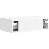 Stolna montirana na zid Bijela visokog sjaja 59 x 34,5 x 17 cm | shoptok.hr
