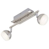 BRILONER 2040-022 - LED RGB prigušiva ugradna spot svetiljka 2xLED/3,3W/230V + daljinski upravljač | Eponuda.com