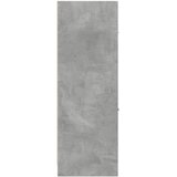 Ormarić za lijekove boja betona 40x41x118 cm konstruirano drvo | shoptok.hr