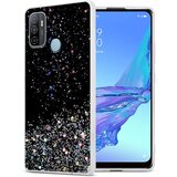 Cadorabo Ohišje, združljivo z Oppo A53 in črna z bleščicami - Zaščitni ovitek iz prožnega silikona TPU s svetlečimi bleščicami, (20860197) | Shoptok.si