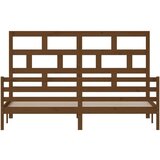  Za krevet od masivne borovine boja meda 200 x 200 cm | shoptok.hr