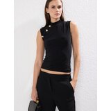 Trendyol Ženska bluza Tprss25Bz00020, Crna | Eponuda.com