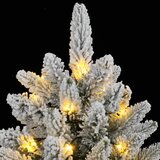  Umjetno božićno drvce 300 LED dioda i nasut snijeg 240 cm | shoptok.hr