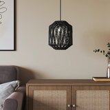  Sjenilo za svjetiljku crno Ø 23 x 28 cm od željeza i papira | Eponuda.ba