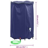 Spremnik za vodu sa slavinom sklopivi 1000 L PVC | shoptok.hr