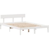  s regalom z knjige bez madraca bijeli 140x190cm borovina | shoptok.hr