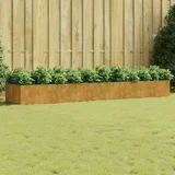 vidaXL Povišena vrtna gredica 360 x 80 x 40 cm od čelika COR-TEN