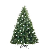 vidaXL Umjetno božićno drvce s stalakom Zelena 180 cm PE i PVC | shoptok.hr