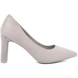 SEASTAR Classic gray suede heeled stilettos Cene