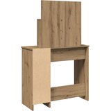  Toaletni stol s ogledalom Artisan hrast 86,5x35x136 cm | shoptok.hr